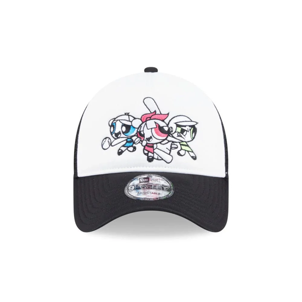Powerpuff Girls Black 9FORTY A-Frame Trucker Cap - Image 3