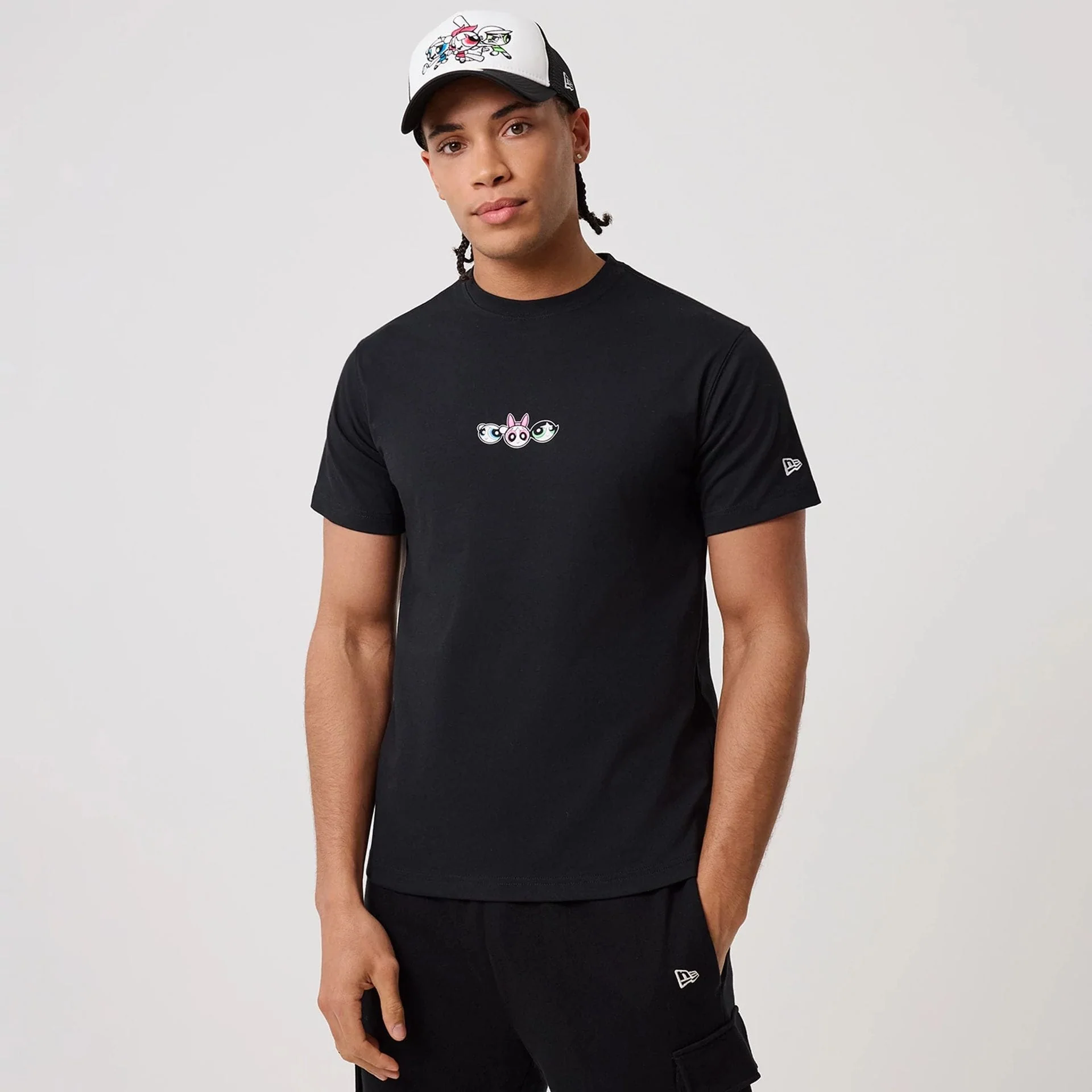 Powerpuff Girls Powerpuff Girls Black T-Shirt