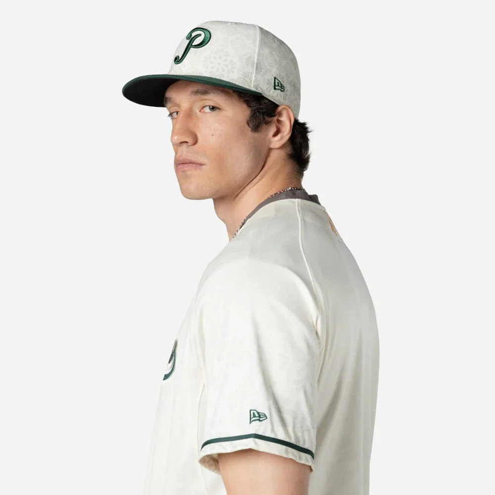 Puebla Pericos Mexico LMB On Field White On-Field Jersey - Image 6