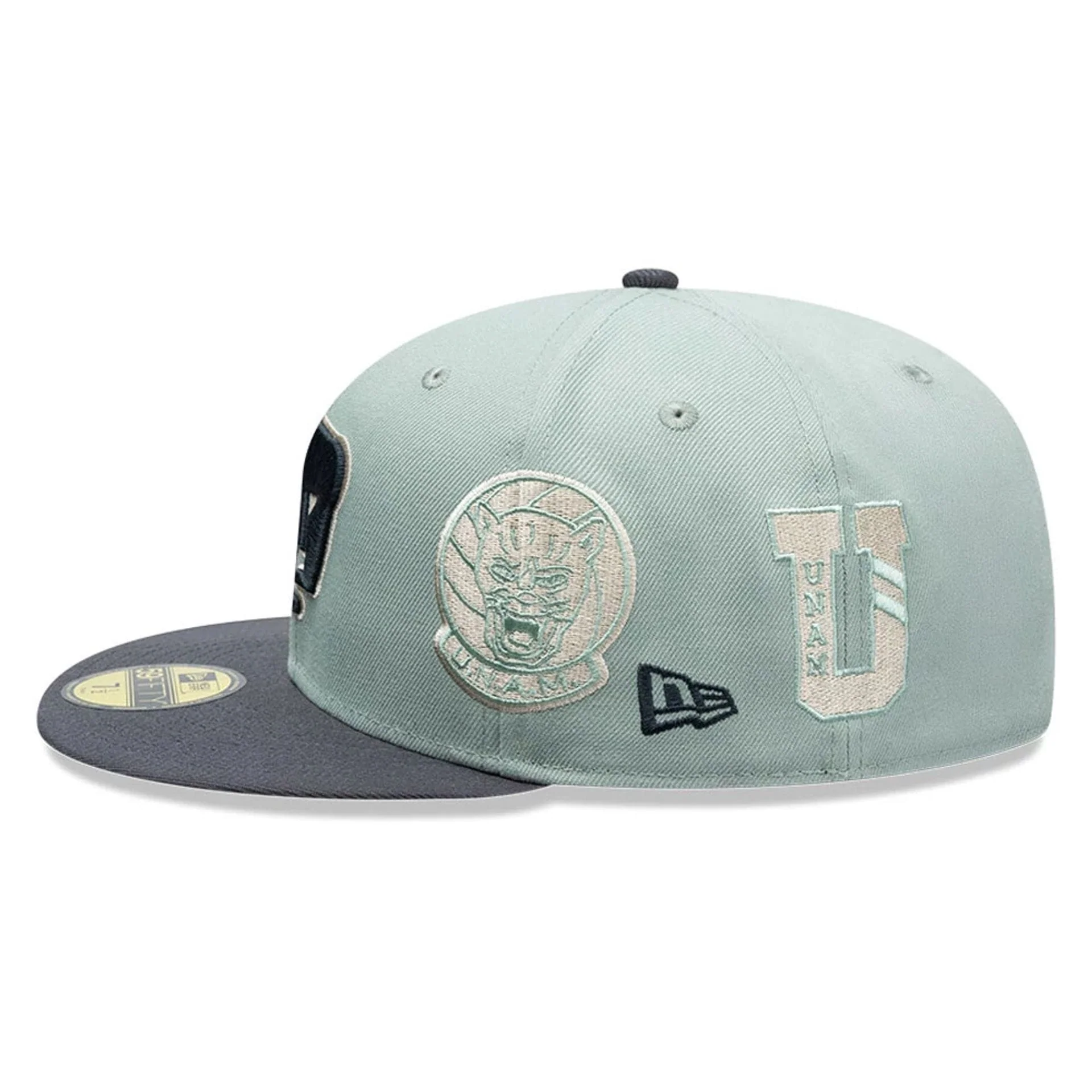 Pumas Unam Liga MX Pastel Green 59FIFTY Fitted Cap - Image 6