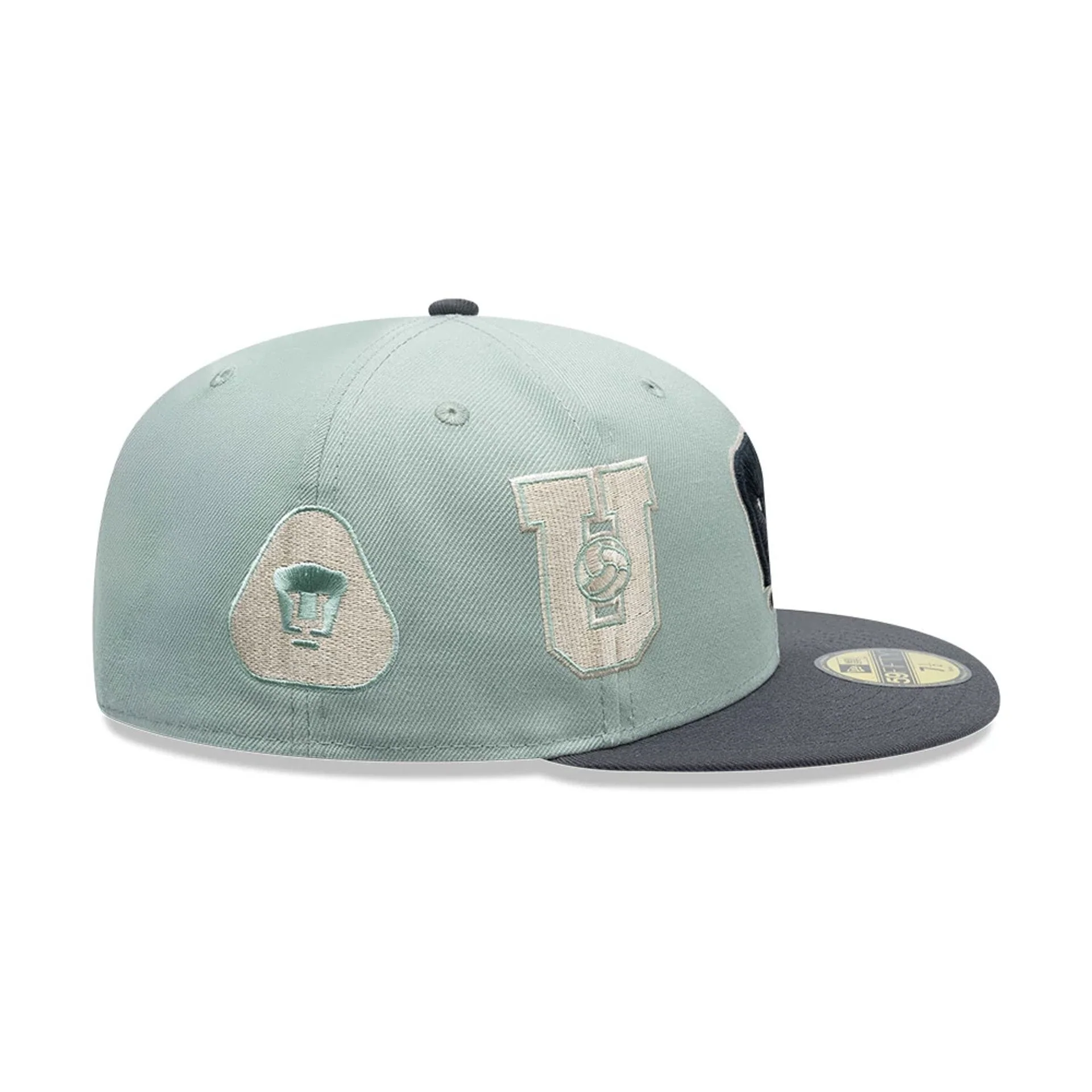 Pumas Unam Liga MX Pastel Green 59FIFTY Fitted Cap - Image 7