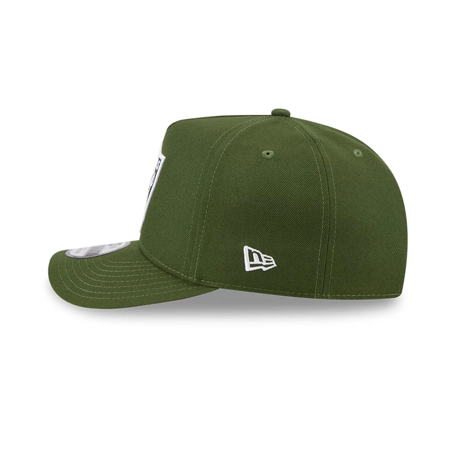 Raiders NFL Rifle Green 9FIFTY A-Frame Snapback Adjustable Cap - Image 5