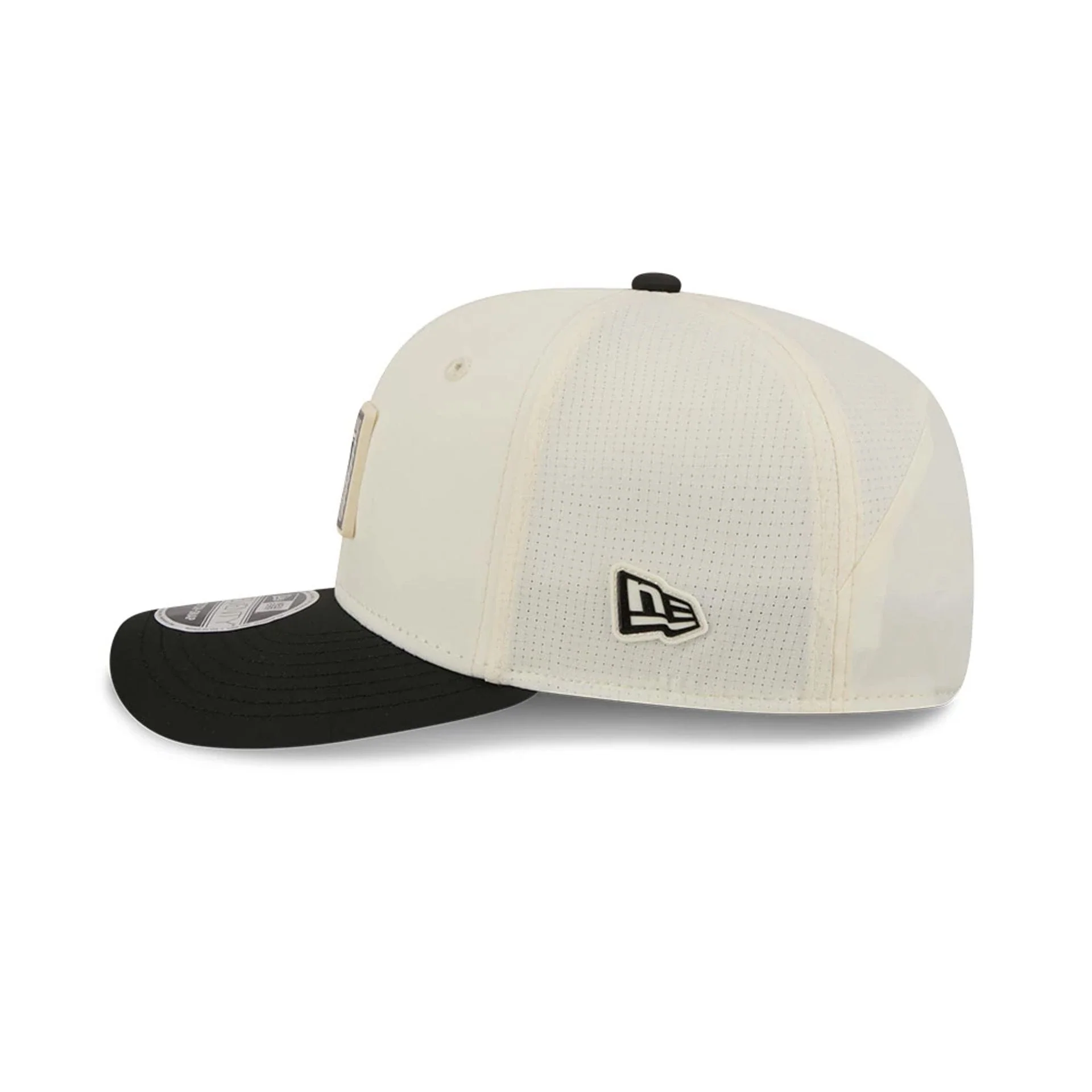 Raiders NFL Training 2026 White 9SEVENTY Stretch Snap Adjustable Cap - Image 5