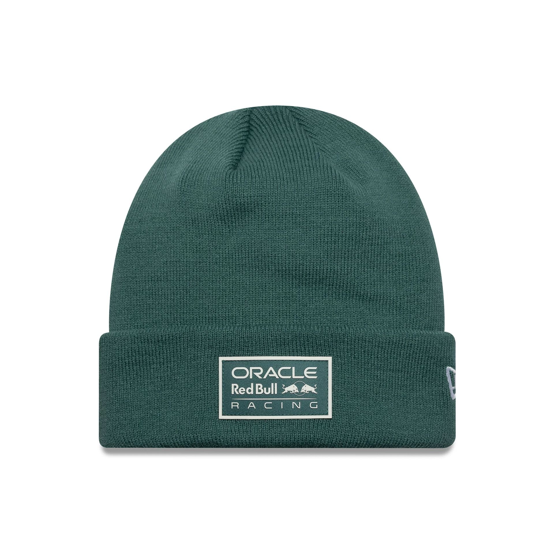 Red Bull Racing Dark Green Cuff Knit Beanie Hat
