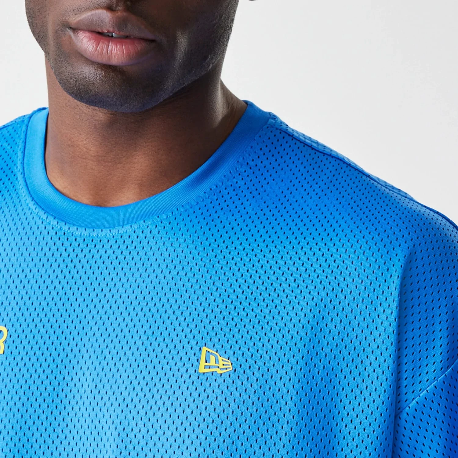 Red Bull Racing Graphic Mesh Blue Oversized T-Shirt - Image 7