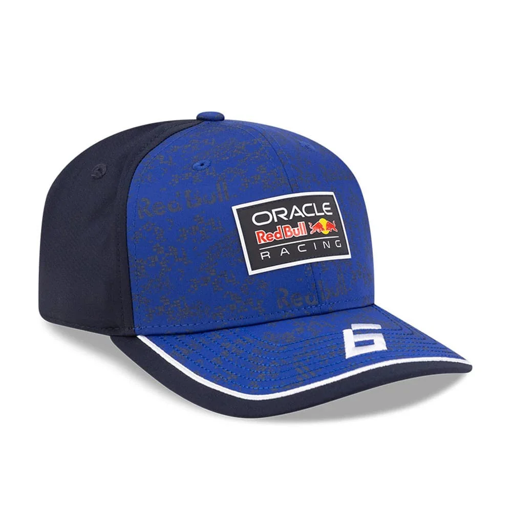 Red Bull Racing Isack Hadjar Dark Blue 9SEVENTY Stretch Snap Adjustable Cap - Image 2