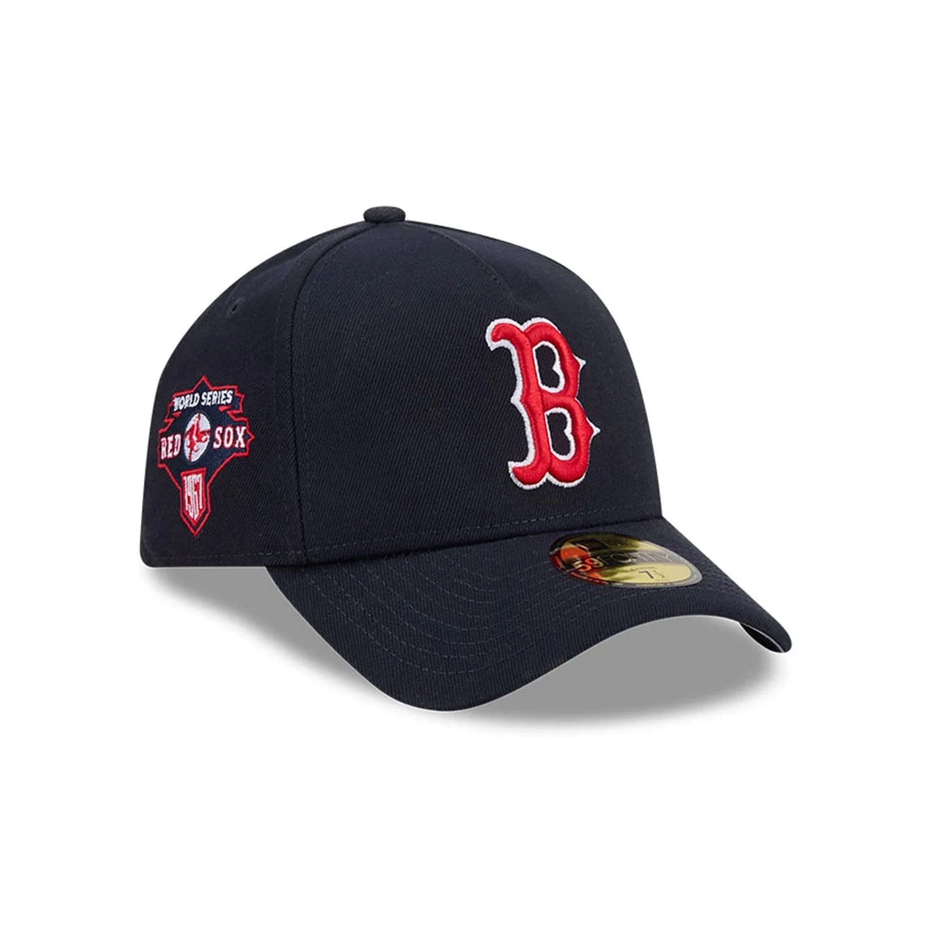 Red Sox MLB Team Side Navy 59FORTY A-Frame Fitted Cap