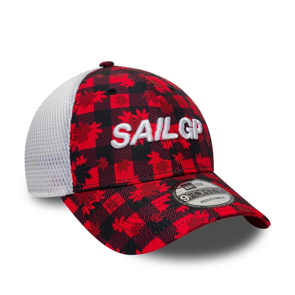 Sail GP Canada Air Event Red 9FORTY Adjustable Cap - Image 3