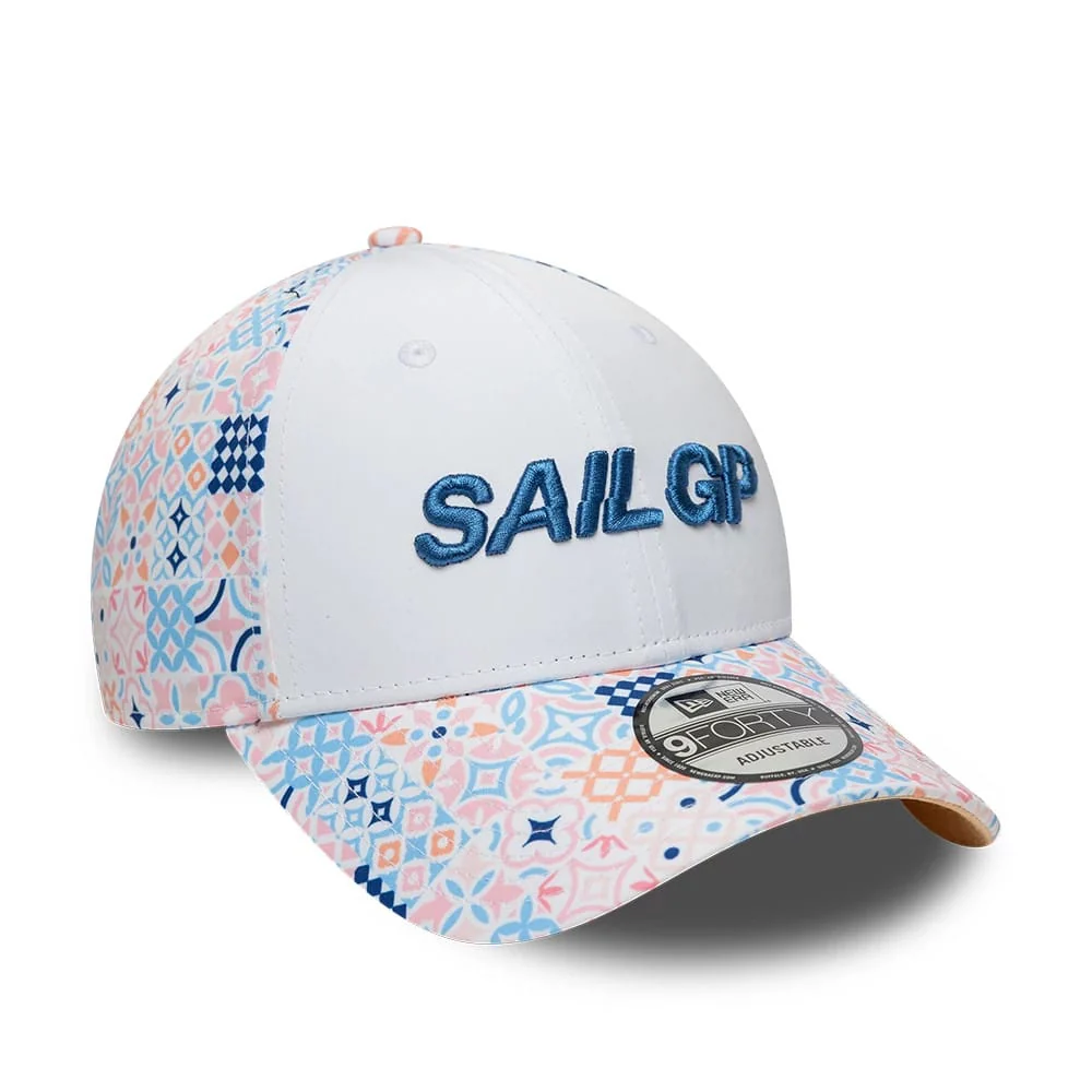 Sail GP Mediterranean Air Event White 9FORTY Adjustable Cap - Image 4