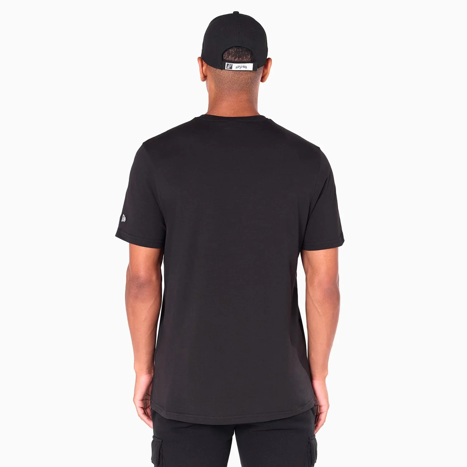San Antonio Spurs NBA Black T-Shirt - Image 7