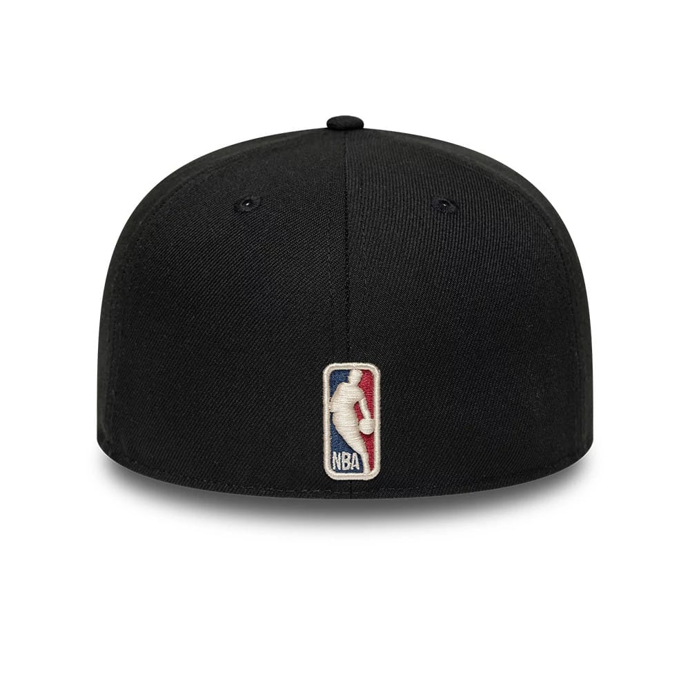 San Antonio Spurs NBA Hardwood Classic Black 59FIFTY Fitted Cap - Image 5