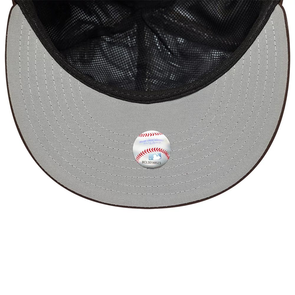 San Diego Padres MLB Gore-Tex Dark Brown 59FIFTY Fitted Cap - Image 2