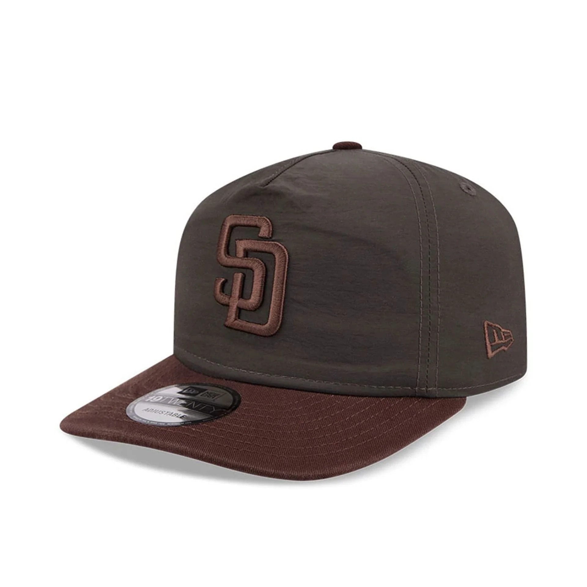 San Diego Padres MLB Nylon Black 19TWENTY Adjustable Cap