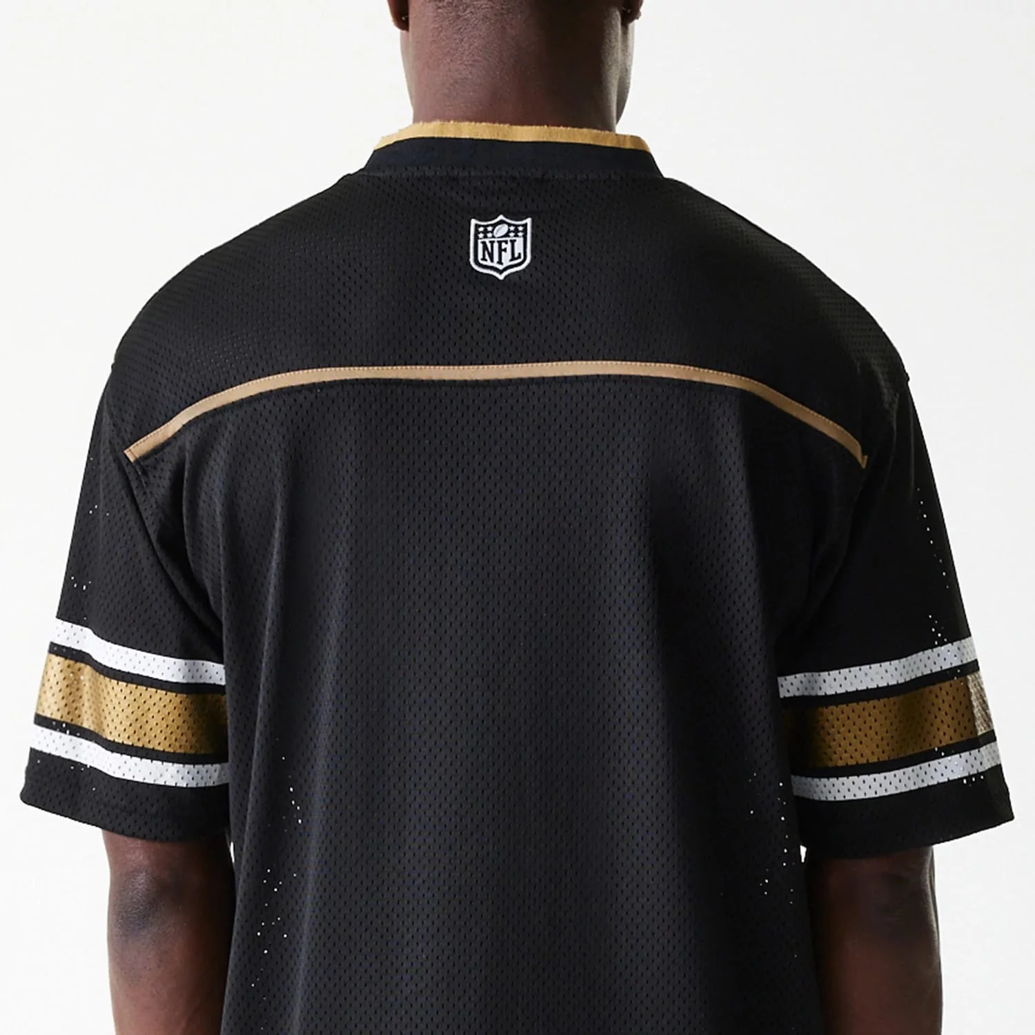 San Francisco 49ers NFL Mesh Black Jersey - Image 7