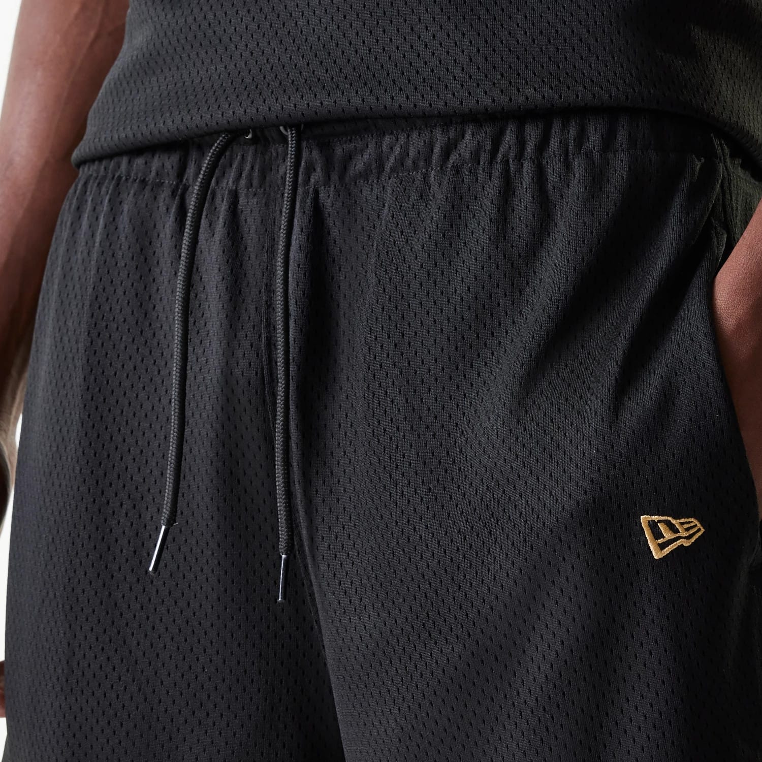 San Francisco 49ers NFL Mesh Black Shorts - Image 5