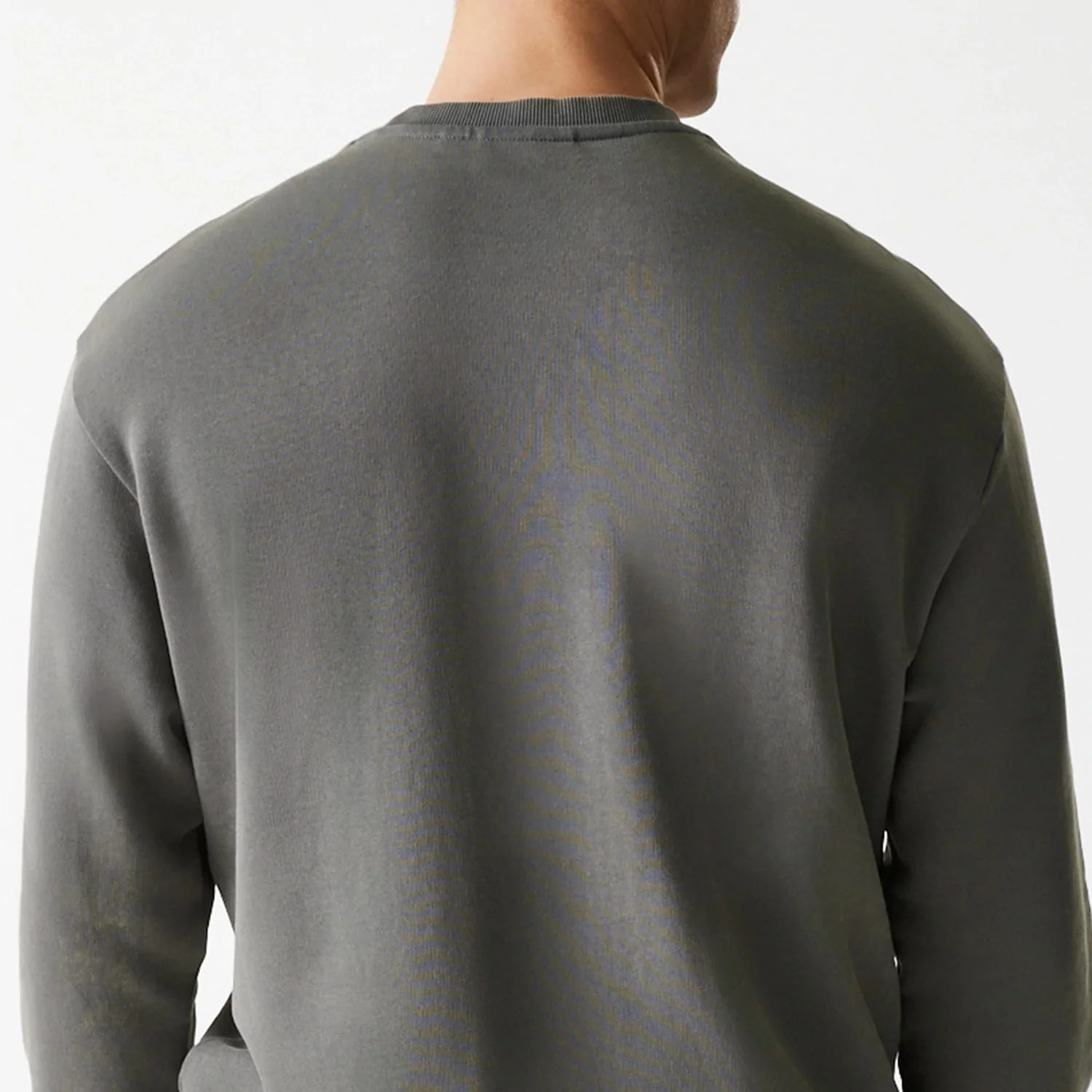 San Francisco 49ers NFL Washed Super Bowl Grey Oversized Crew Neck Sweater - Image 7