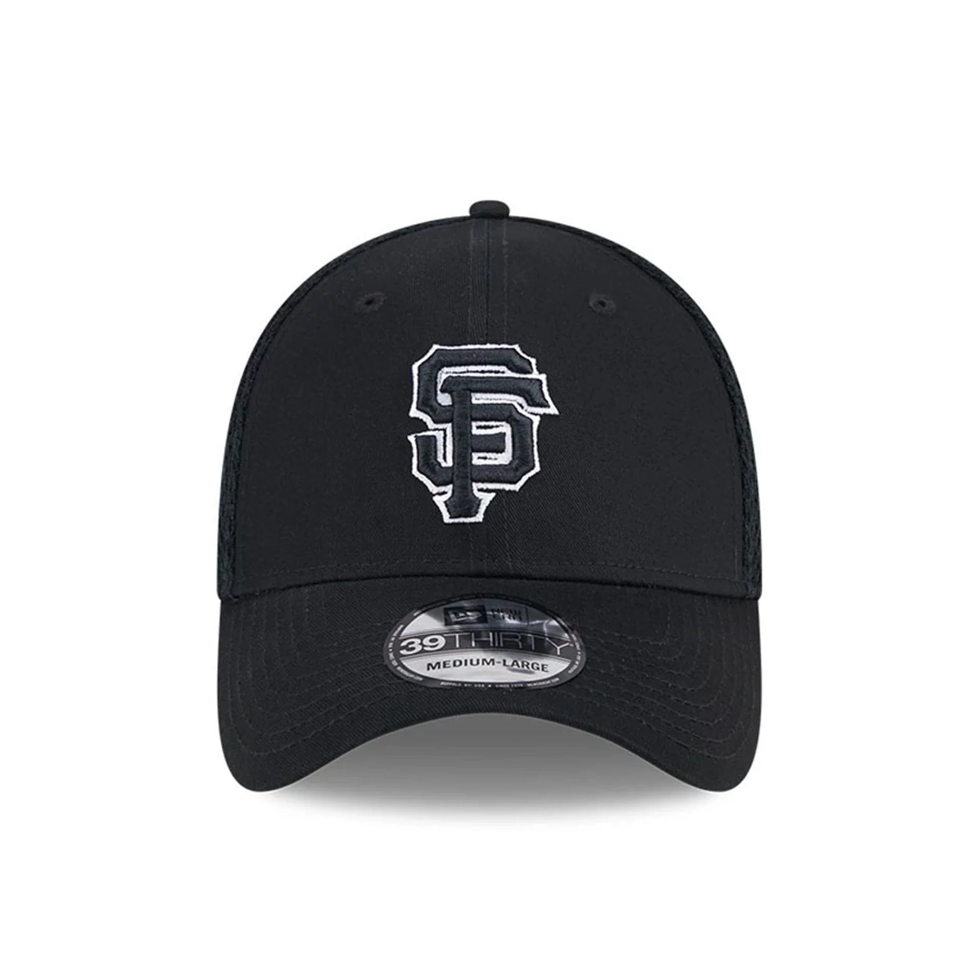 San Francisco Giants MLB Evergreen Neo Black 39THIRTY Stretch Fit Cap - Image 3