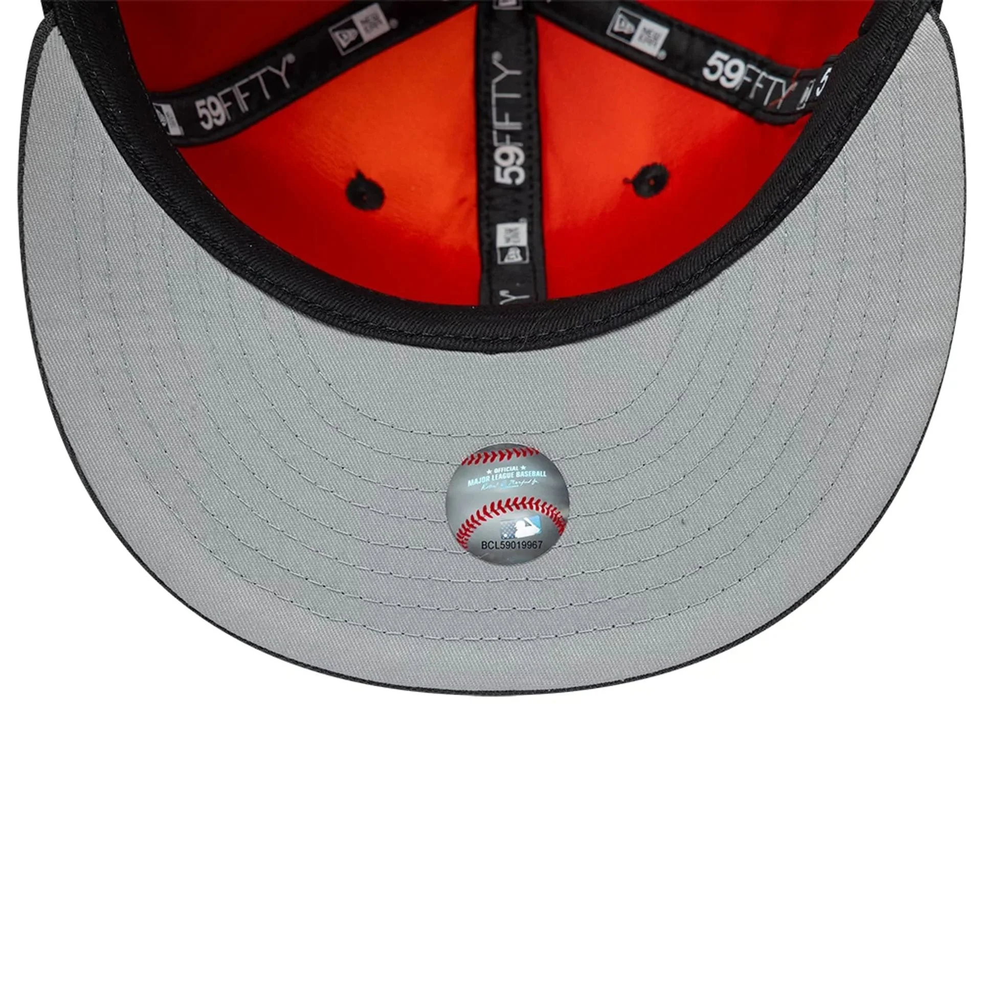 San Francisco Giants MLB Multi Logo Satin Lined Black 59FIFTY Fitted Cap - Image 2