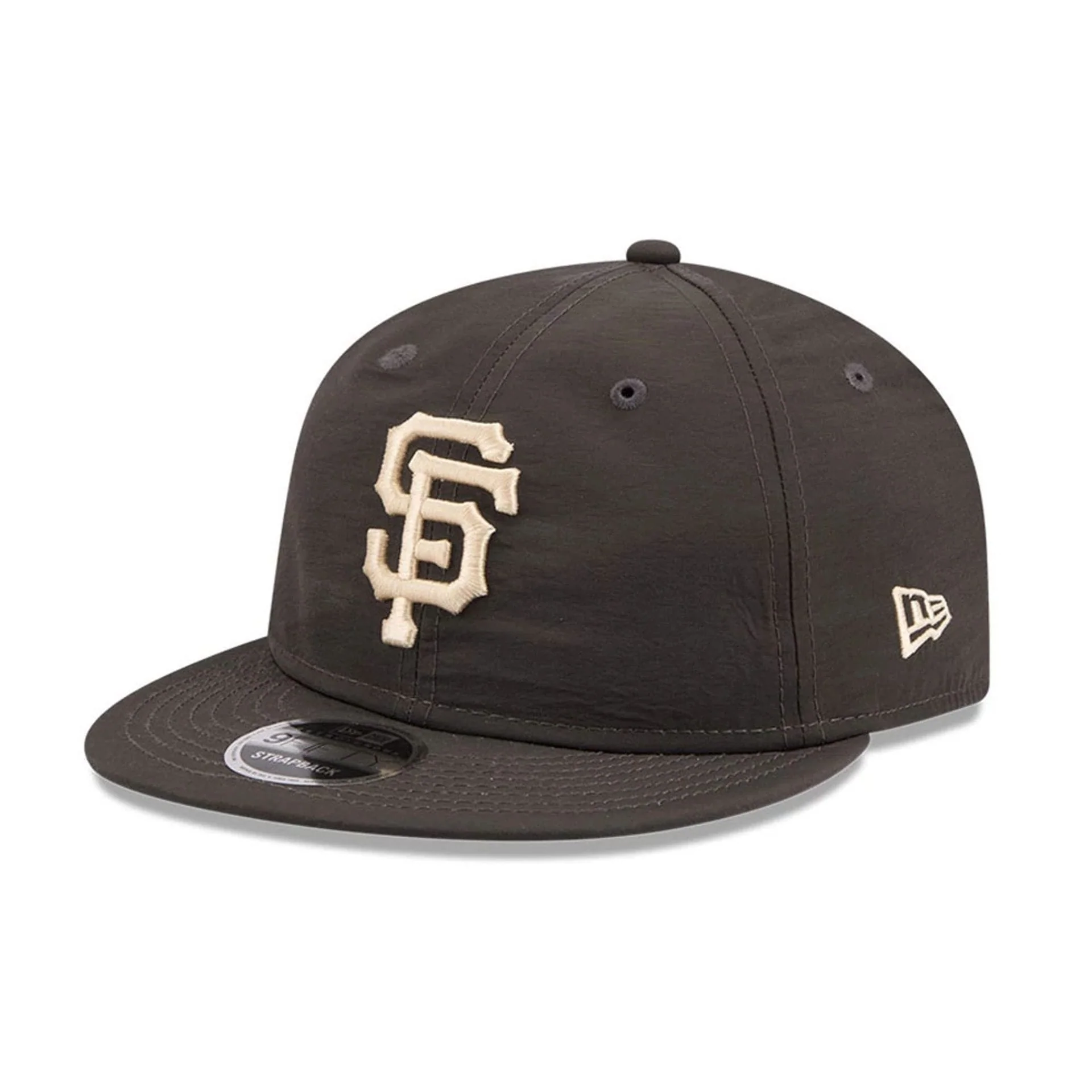San Francisco Giants MLB Nylon Black Retro Crown 9FIFTY Adjustable Cap