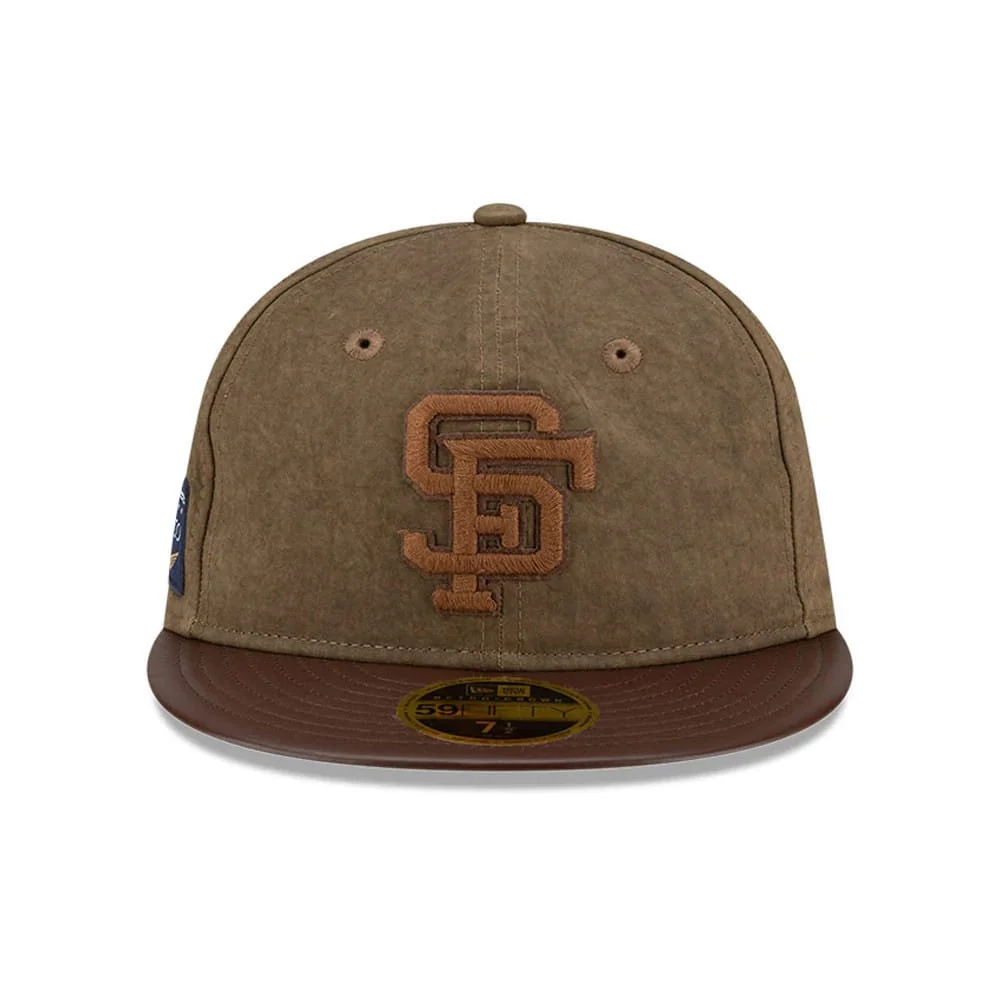 San Francisco Giants MLB Open Brown Retro Crown 59FIFTY Fitted Cap - Image 3