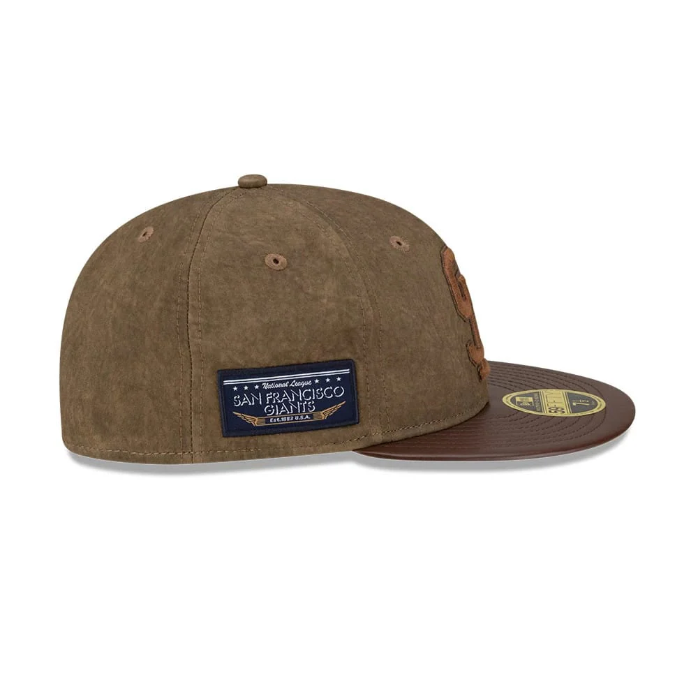 San Francisco Giants MLB Open Brown Retro Crown 59FIFTY Fitted Cap - Image 5
