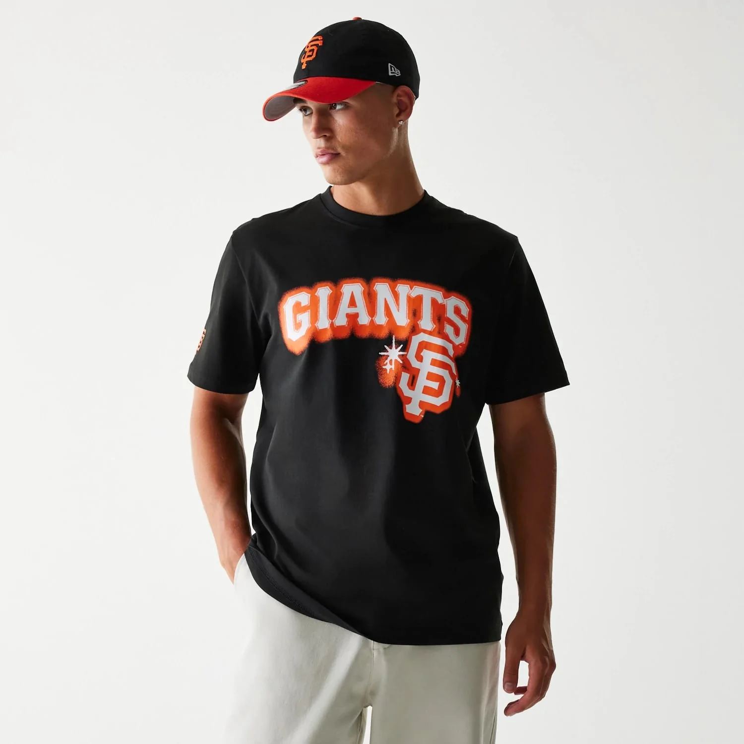 San Francisco Giants OVO x MLB Black T-Shirt