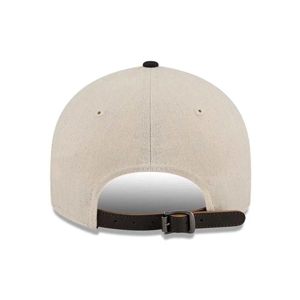 Seattle Mariners MLB Americana Herringbone White Retro Crown 9FIFTY Adjustable Cap - Image 3