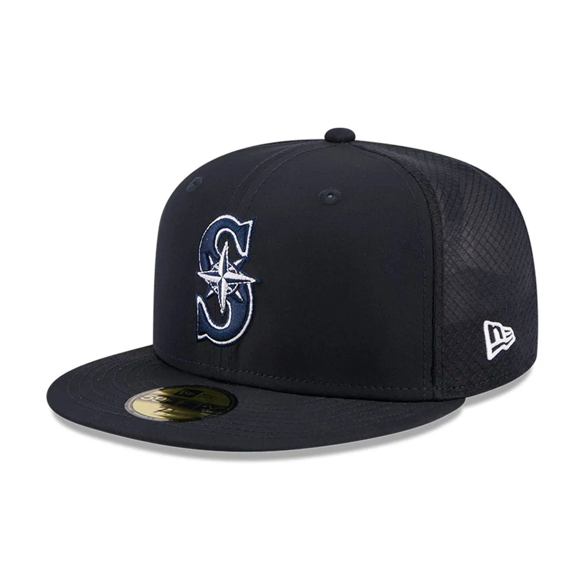 Seattle Mariners MLB Batting Practice 2026 Navy 59FIFTY Fitted Cap