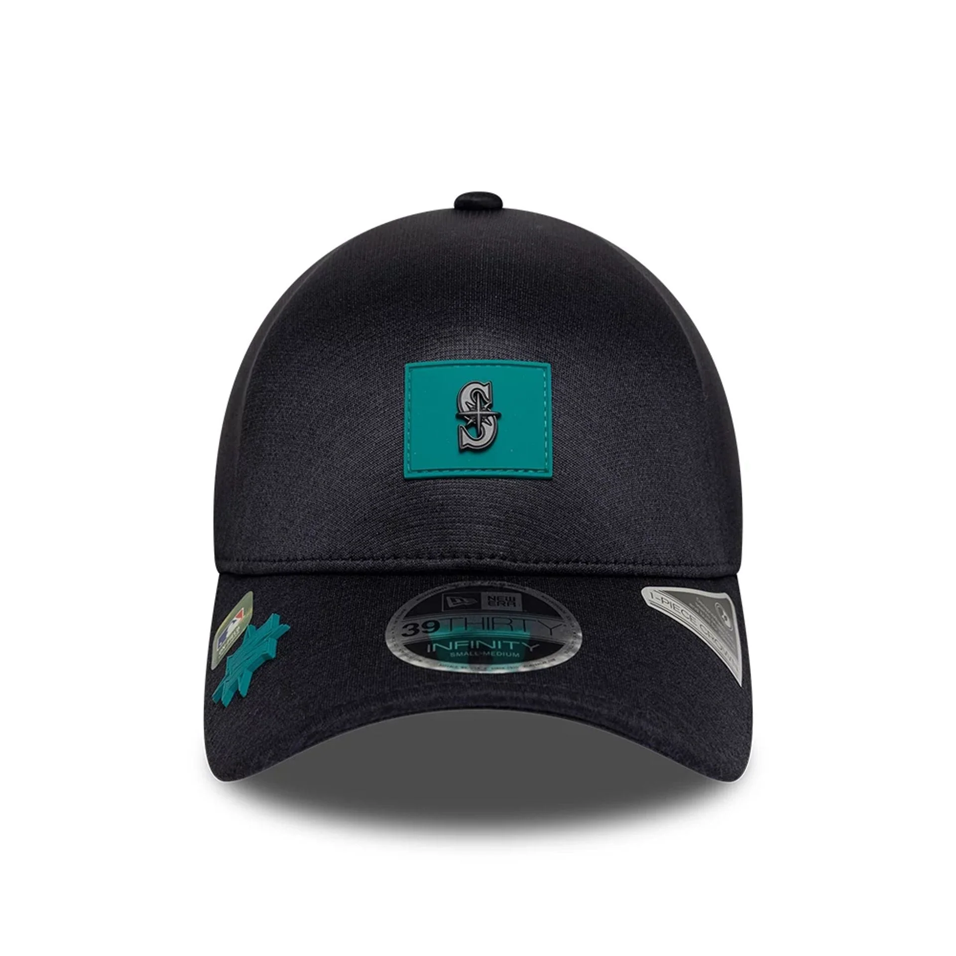Seattle Mariners MLB Clubhouse Navy 39THIRTY Infinity Stretch Fit Cap - Image 2