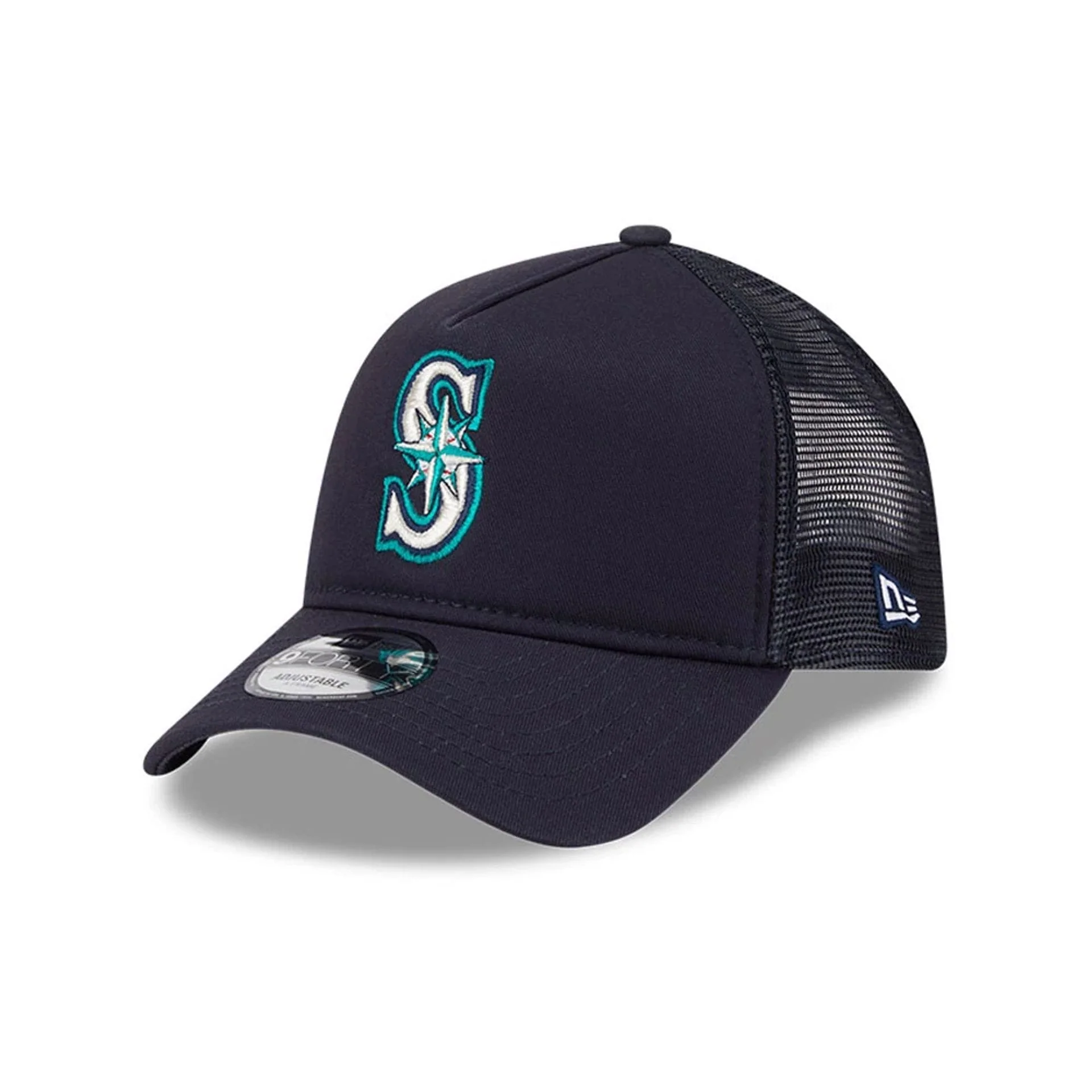 Seattle Mariners MLB Evergreen Navy 9FORTY A-Frame Adjustable Cap
