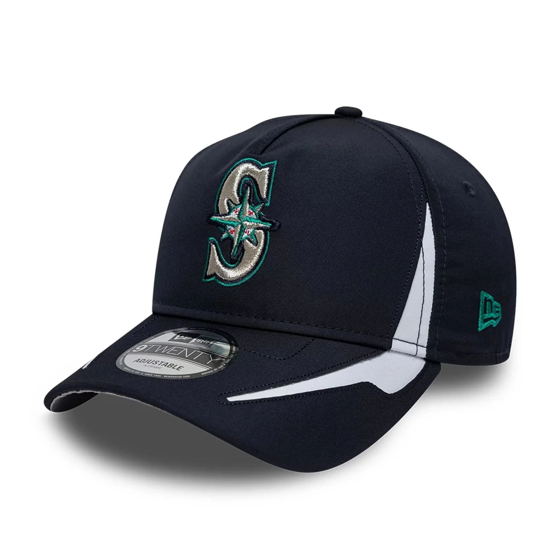 Seattle Mariners MLB Panel Navy 9TWENTY A-Frame Adjustable Cap