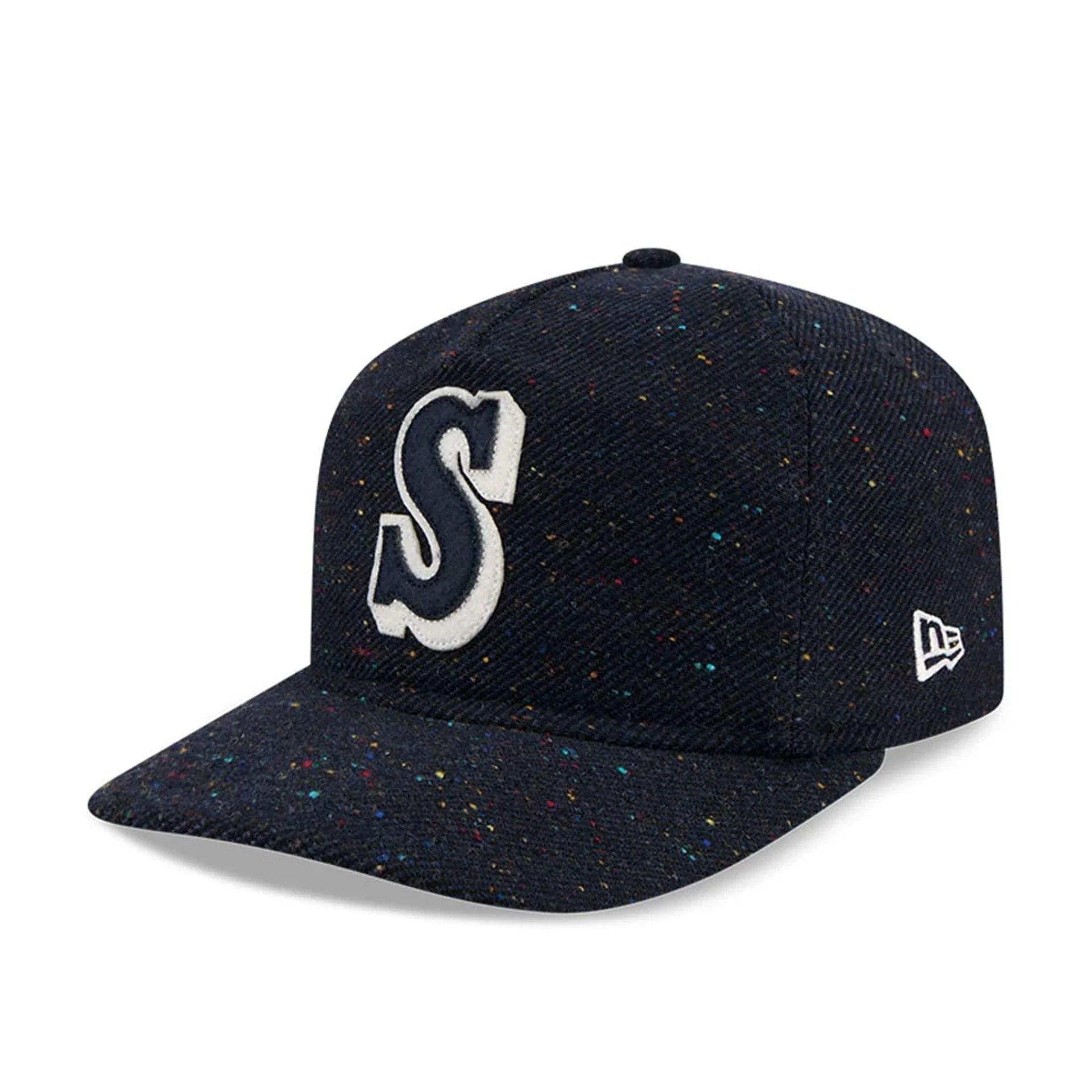 Seattle Mariners MLB Speckled Wool Navy 19TWENTY Adjustable Cap