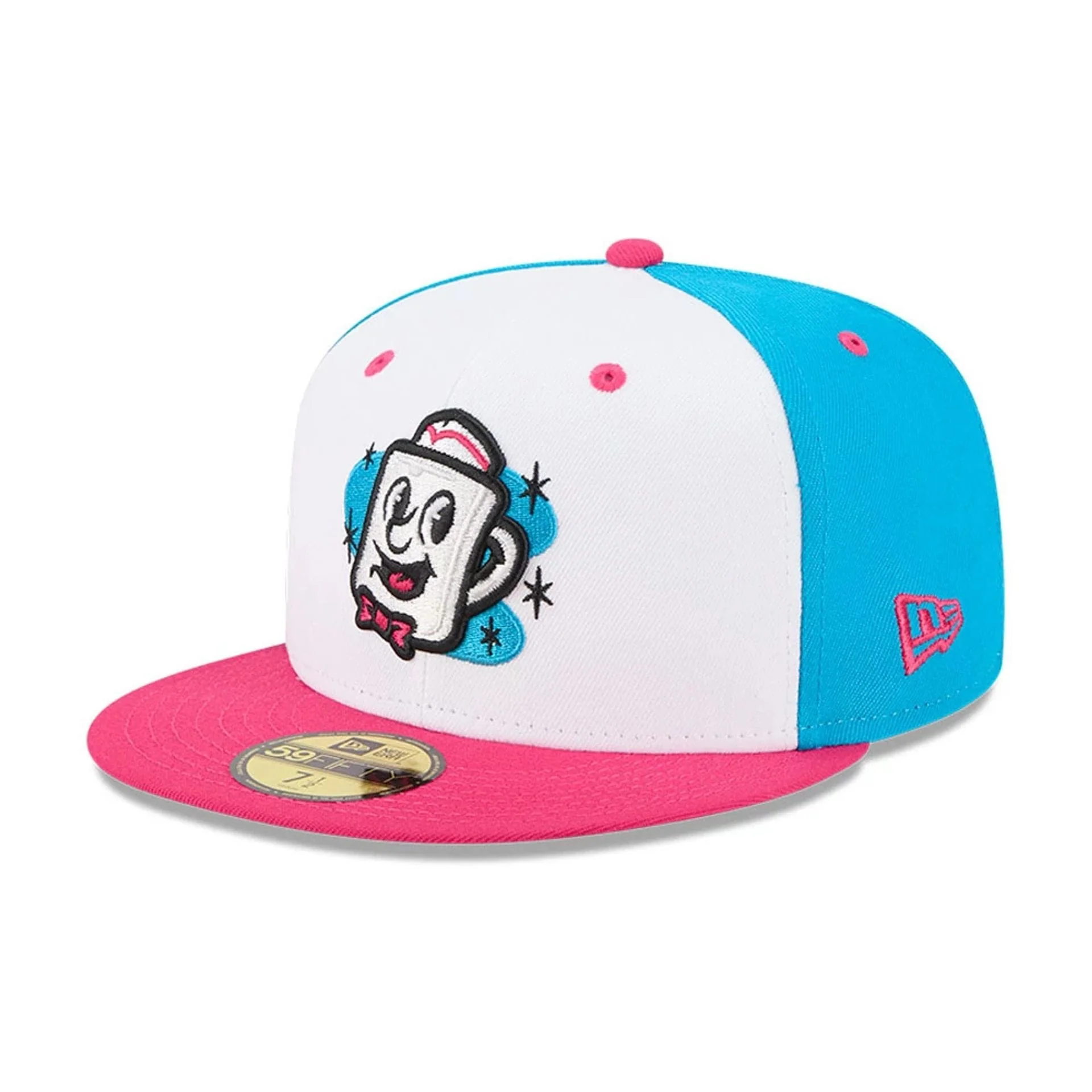 Somerset Patriots MiLB Theme Night Bright Blue 59FIFTY Fitted Cap