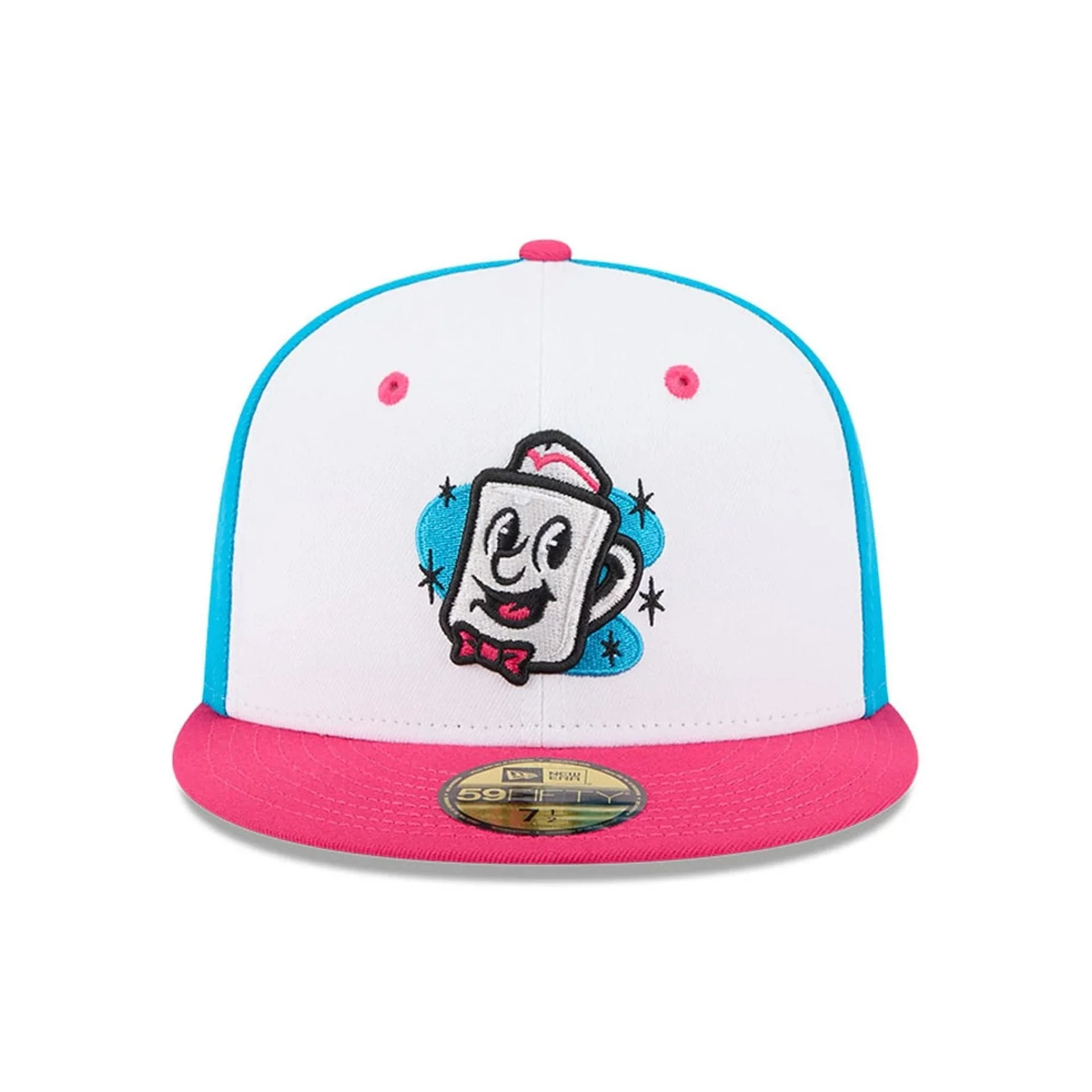 Somerset Patriots MiLB Theme Night Bright Blue 59FIFTY Fitted Cap - Image 3