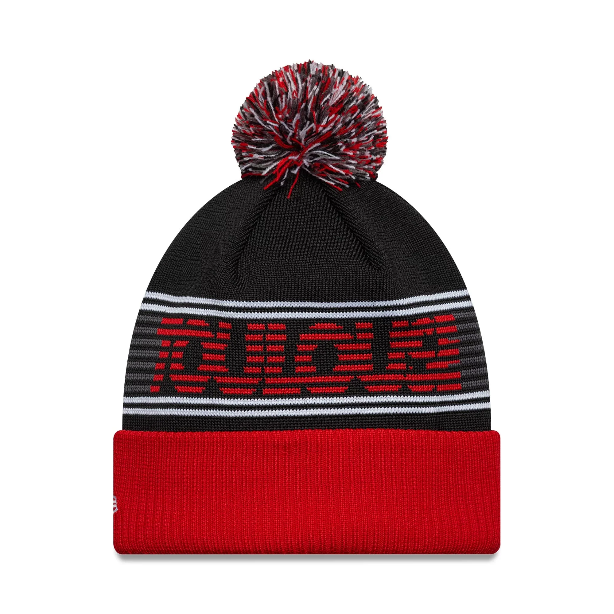 Stade Toulousain Black Bobble Knit Beanie Hat - Image 2