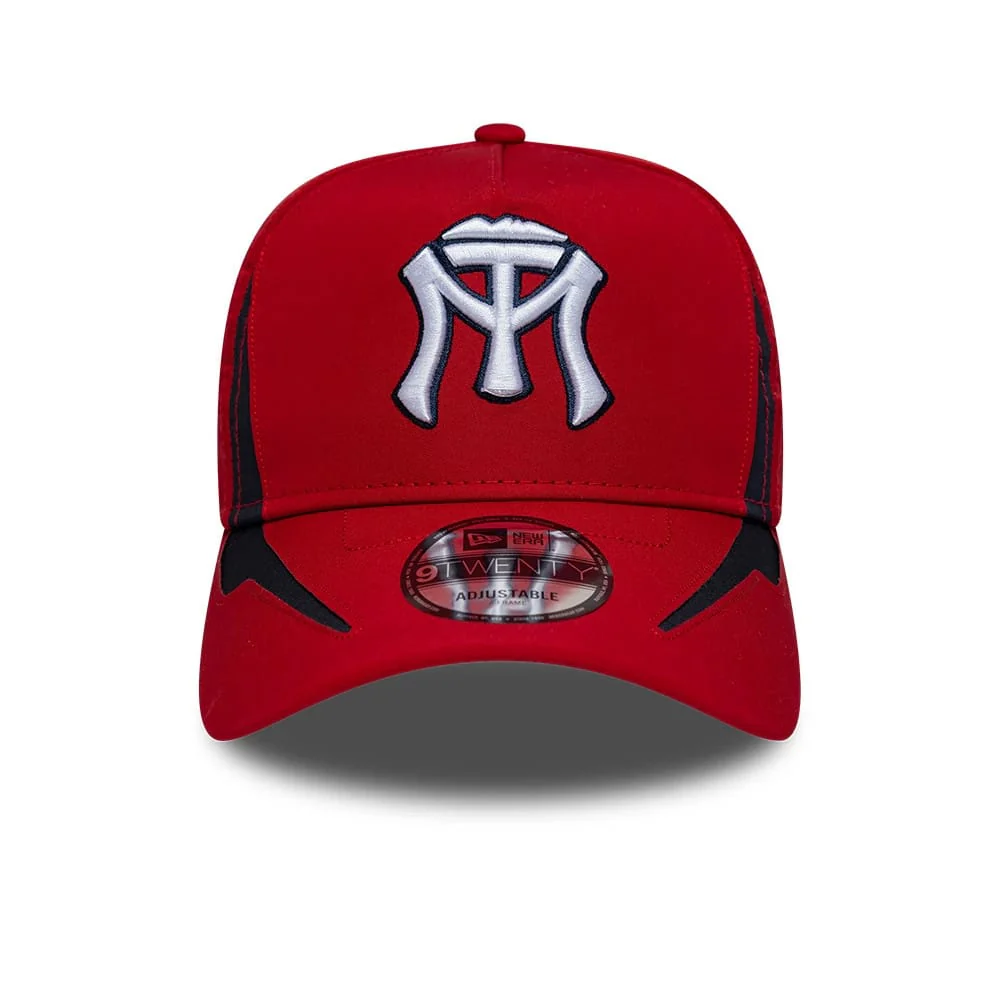 Sultanes De Monterrey LMB Panel Red 9TWENTY A-Frame Adjustable Cap - Image 3
