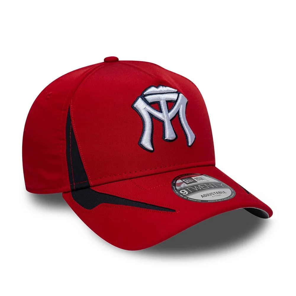 Sultanes De Monterrey LMB Panel Red 9TWENTY A-Frame Adjustable Cap - Image 4