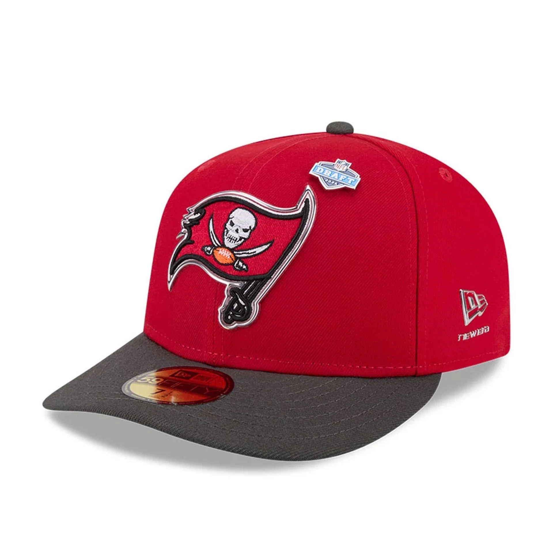 Tampa Bay Buccaneers NFL Draft 2026 Red 59FIFTY Fitted Cap