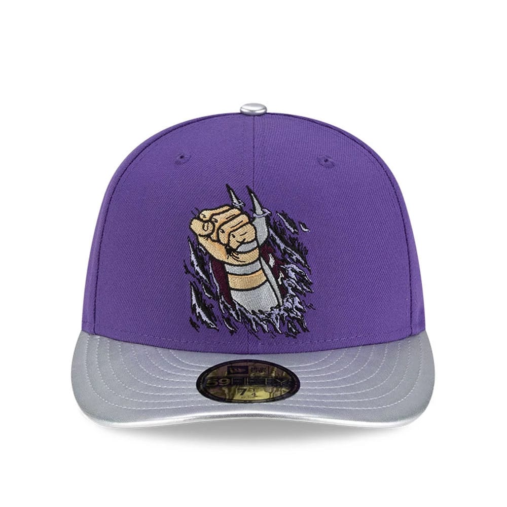 Teenage Mutant Ninja Turtles Shredder Purple 59FIFTY Fitted Cap - Image 4