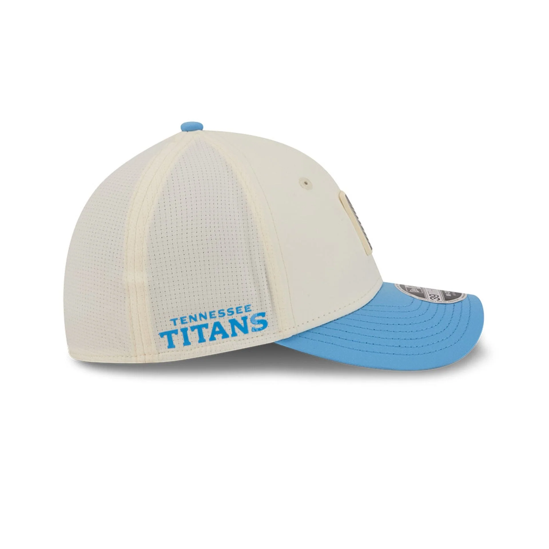 Tennessee Titans NFL Training 2026 White 39THIRTY M-Crown Stretch Fit Cap - Image 4