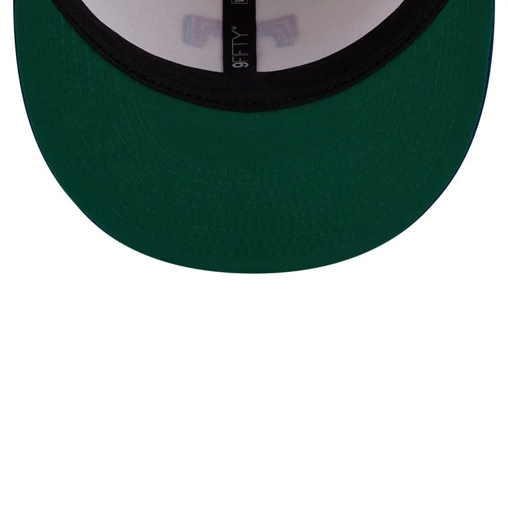 Texas Rangers MLB Localized White 9FIFTY Snapback Adjustable Cap - Image 2