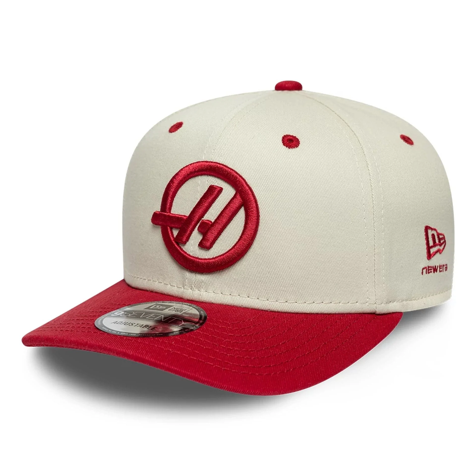TGR Haas F1 Wordmark Cream 9SEVENTY Stretch Snap Cap
