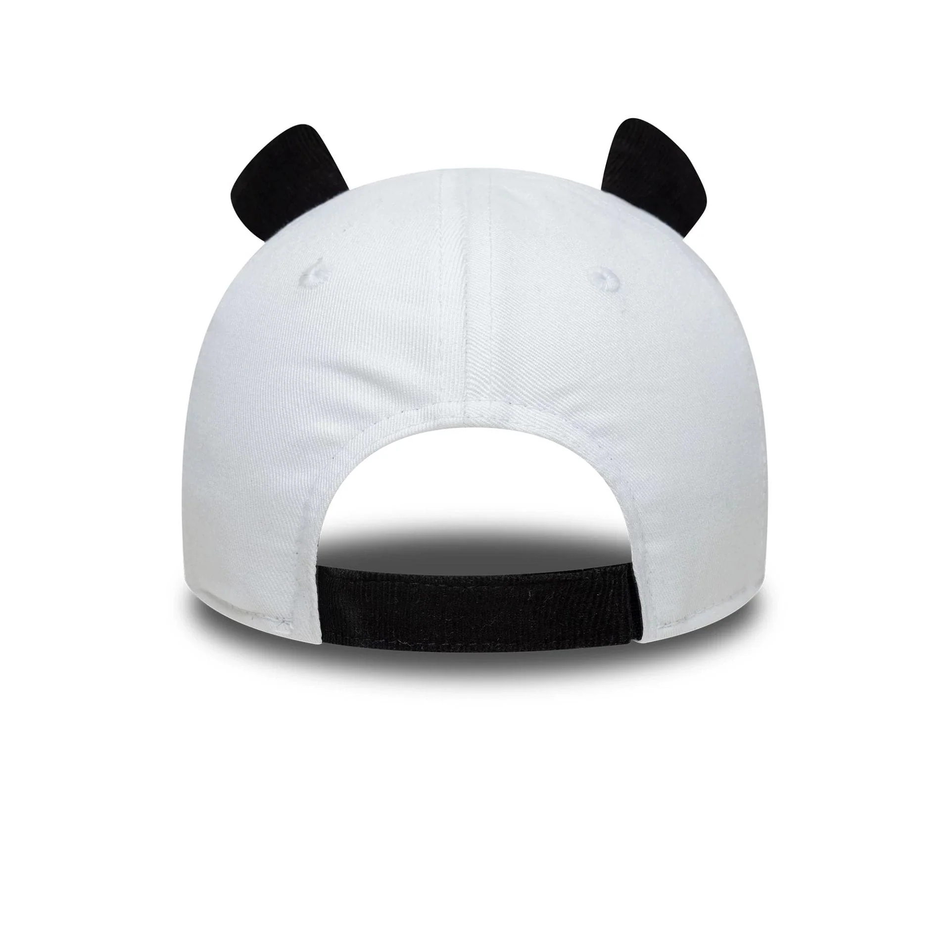 Toddler New Era Cord Ears White 9FORTY Cap - Image 4