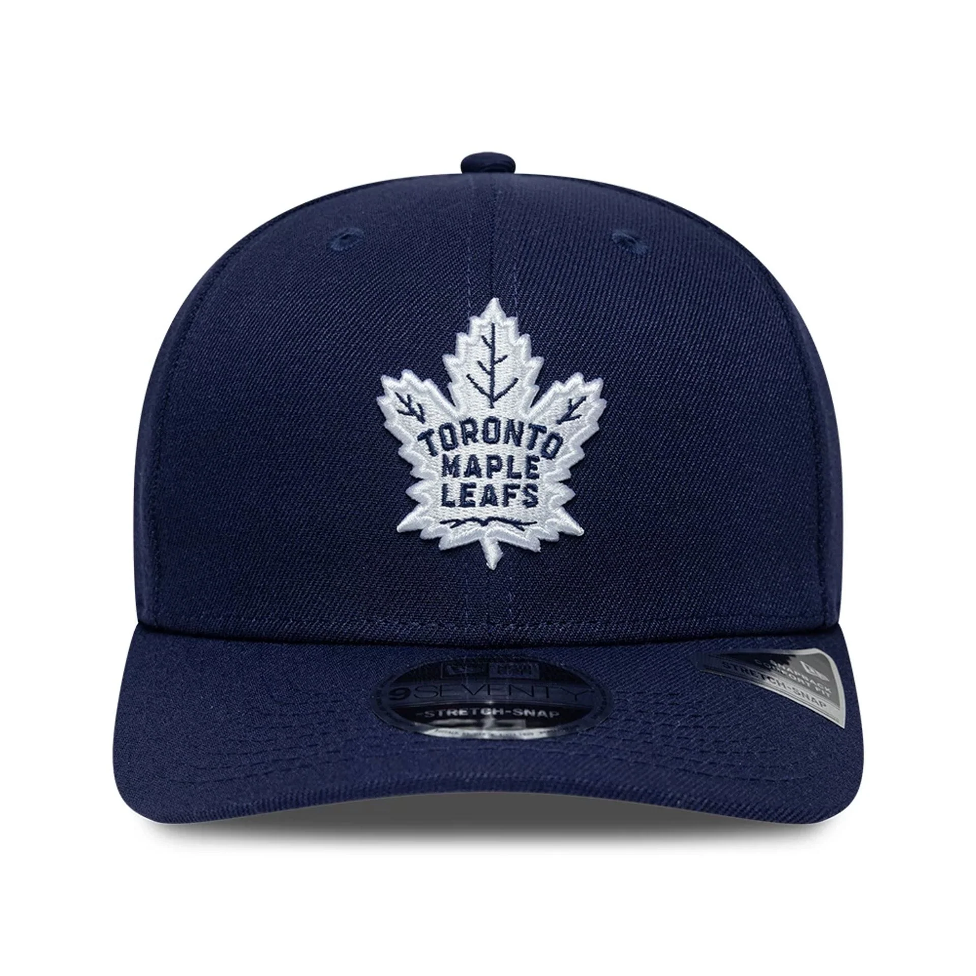Toronto Maple Leafs NHL Team Navy 9SEVENTY Stretch Snap Adjustable Cap - Image 3