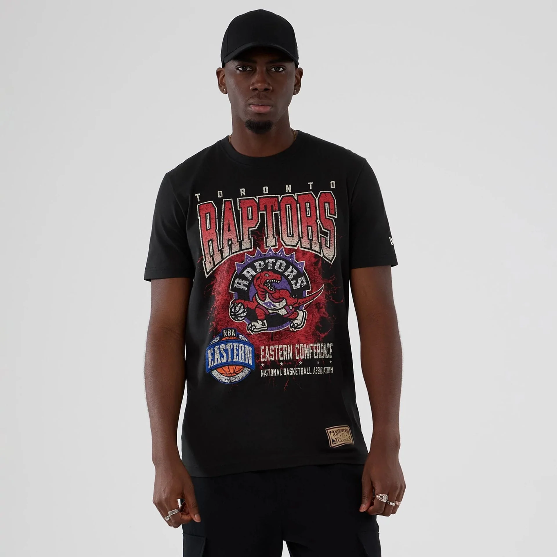 Toronto Raptors NBA Hardwood Classic Black T-Shirt