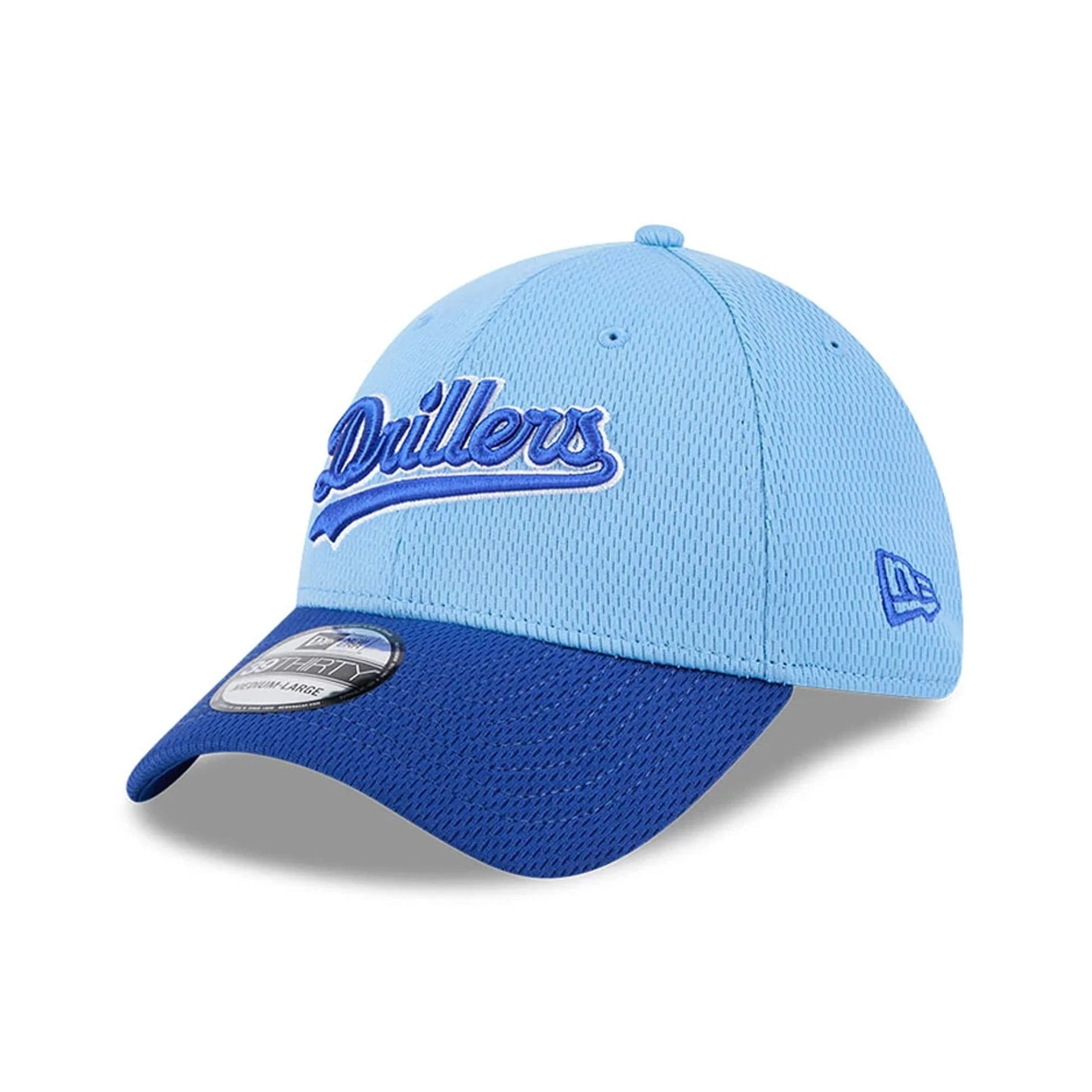 Tulsa Drillers MiLB Batting Practice Pastel Blue 39THIRTY Stretch Fit Cap