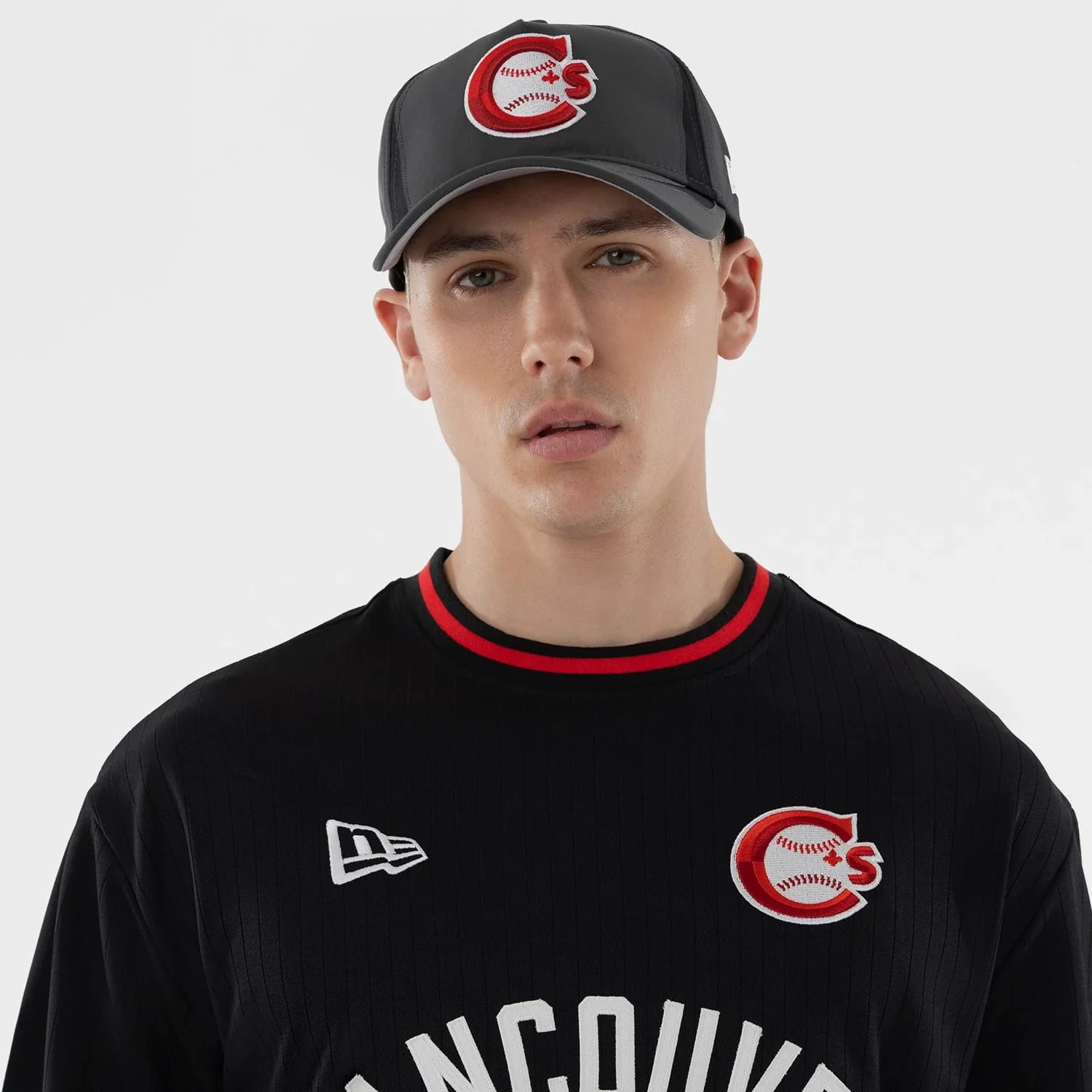 Vancouver Canadians MiLB Black Oversized T-Shirt - Image 7