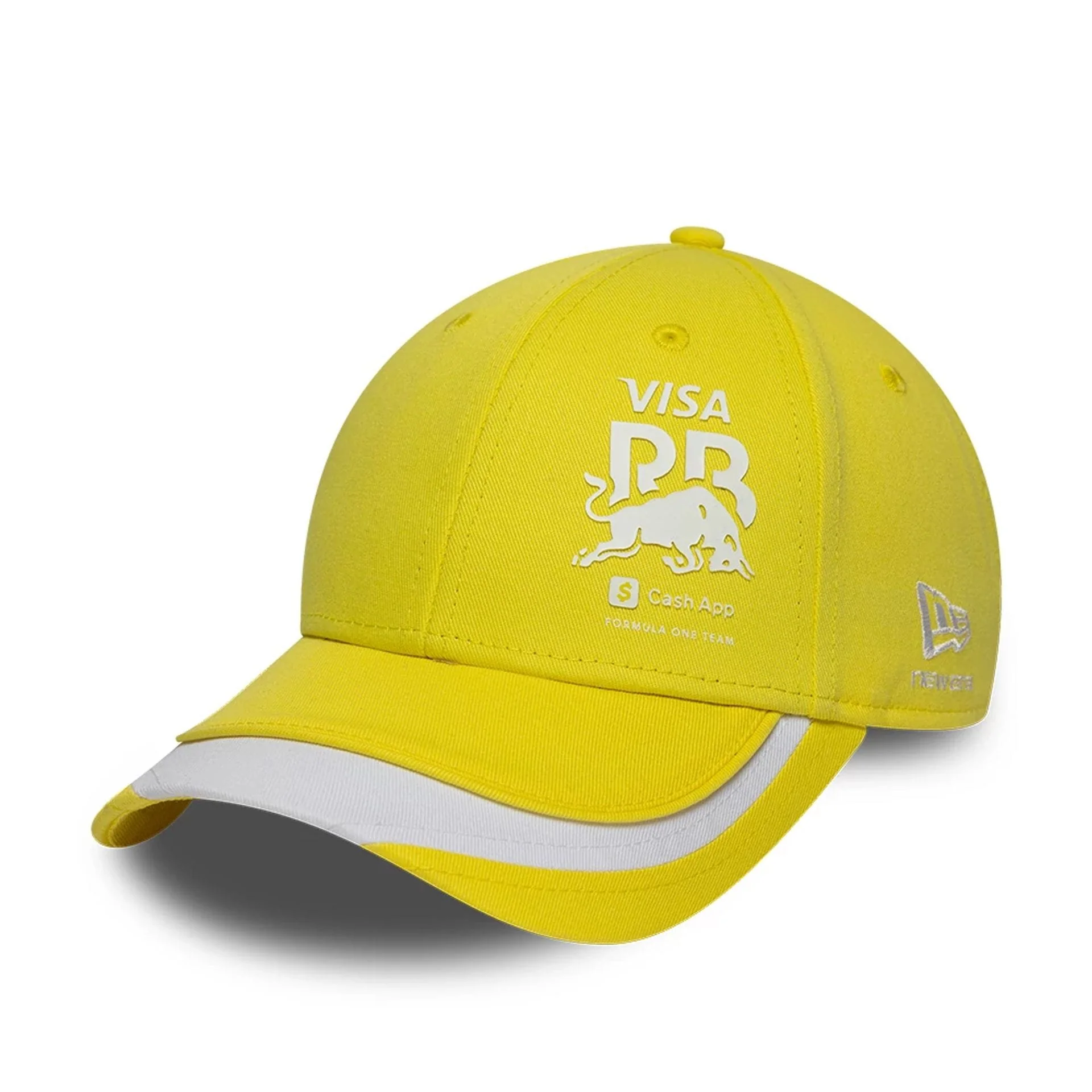Visa Cash App Racing Bulls Citrus Miami & Madrid Race Special Yellow 9FORTY Adjustable Cap