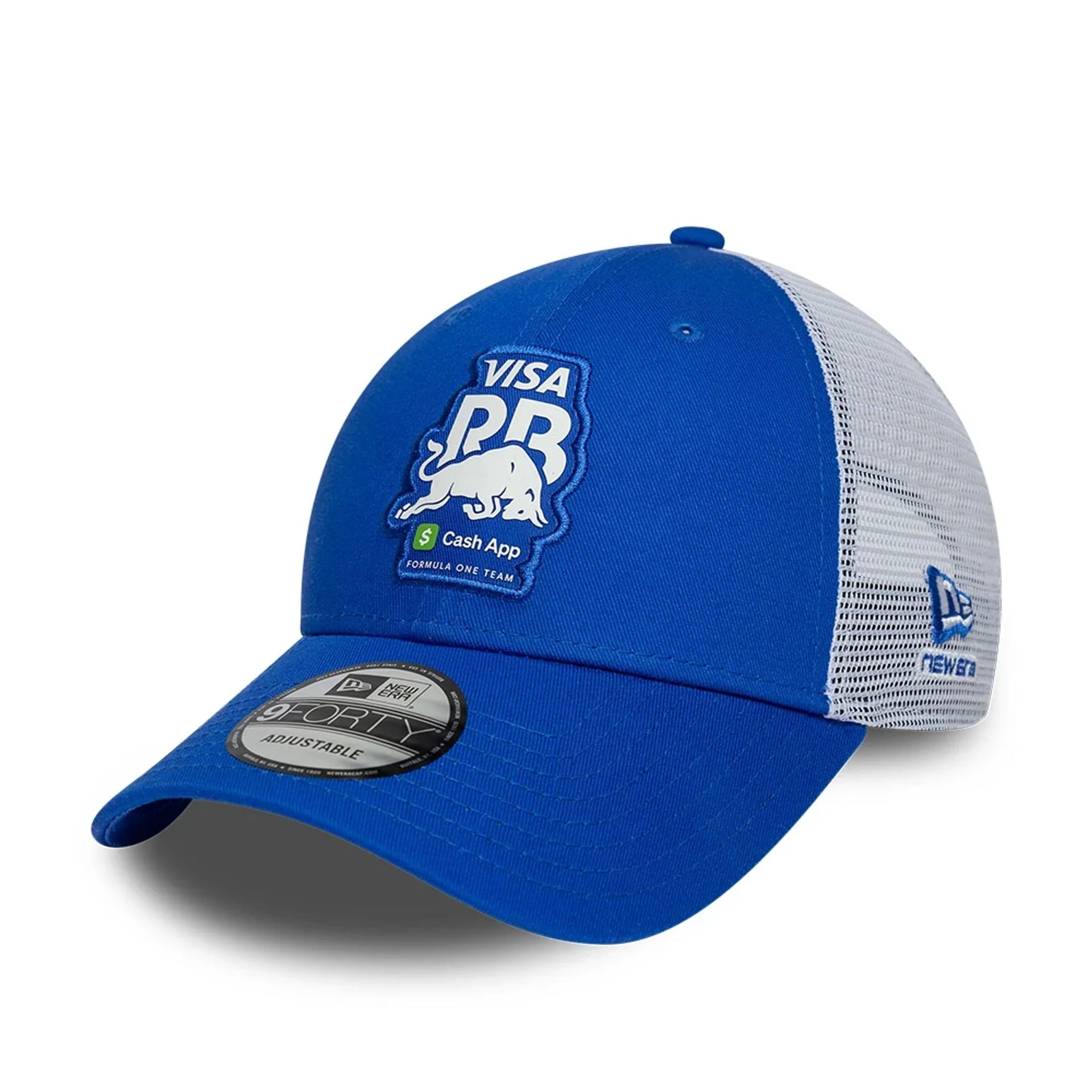 Visa Cash App Racing Bulls Summer League Bright Blue 9FORTY Adjustable Cap