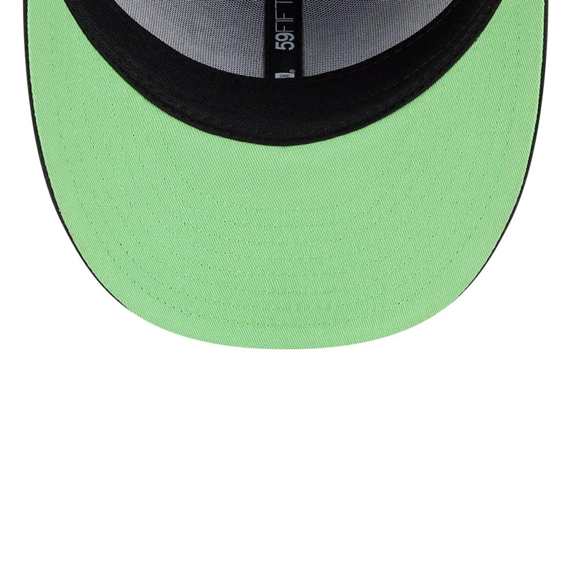 Warner Bros Logo Dexter's Laboratory Black 59FIFTY Fitted Cap - Image 2